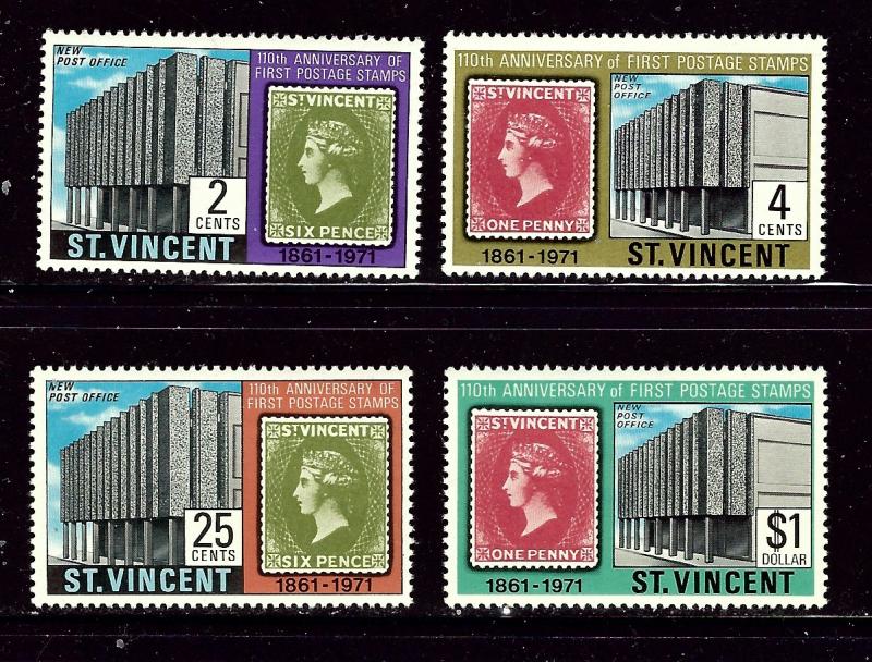 St Vincent 312-15 MNH 1971 set