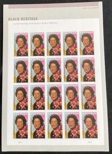 US #5830a MNH Imperf NDC Sheet of 20 Constance Baker Motley (.68) L47