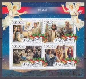 2016 Mozambique 8874-8877KL Painting / Christmas 22,00 €