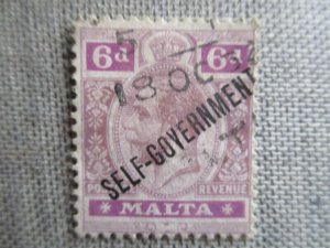 Malta, Scott# 91, used