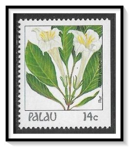 Palau #130 Indigenous Flowers MNH