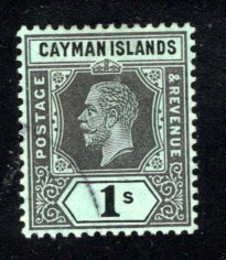 Cayman Islands #40   VF, Used, WM 3, CV $32.50   .....   1250029