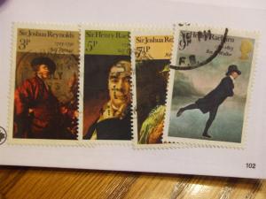 Great Britain #697-700 used