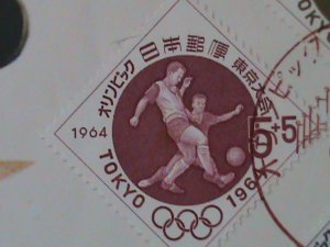 JAPAN-1964-SC# B28-31 OLYMPIC GAMES 1ST DAY COVER  MNH VF-60-YEARS OLD