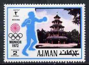 Ajman 1971 Boxing 2dh from Munich Olympics perf set of 20...