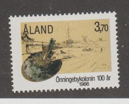 Aland - Finland Scott #25 Stamp  - Mint NH Single