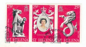 St Helena 317a-c BIN$ 1.50