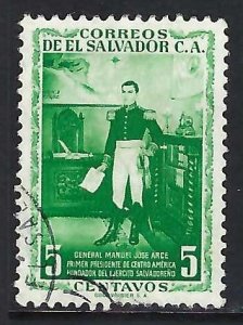 El Salvador 662 VFU Z229-2
