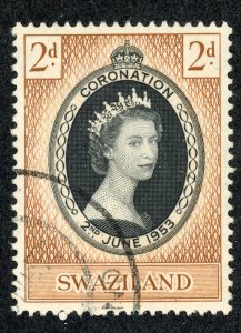 Swaziland 54 U 1953 Coronation