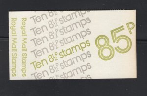 GB - #FF1b 1976  85p  booklet  CV £7.50