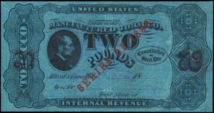 U.S. REV. TAXPAIDS TF218D  Used (ID # 110426)