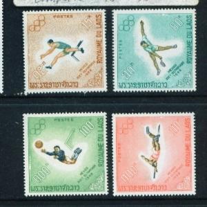 Laos - Mint H - Scott# 178-81 = SCV$ 4.00