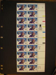 Scott C128, 50c Harriet Quimby, PB20 #S1111 UR, MNH Airmail Beauty