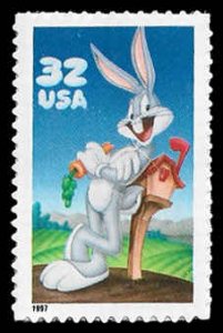 PCBstamps    US 3137a 32c Bugs Bunny, 1997, MNH, (10)