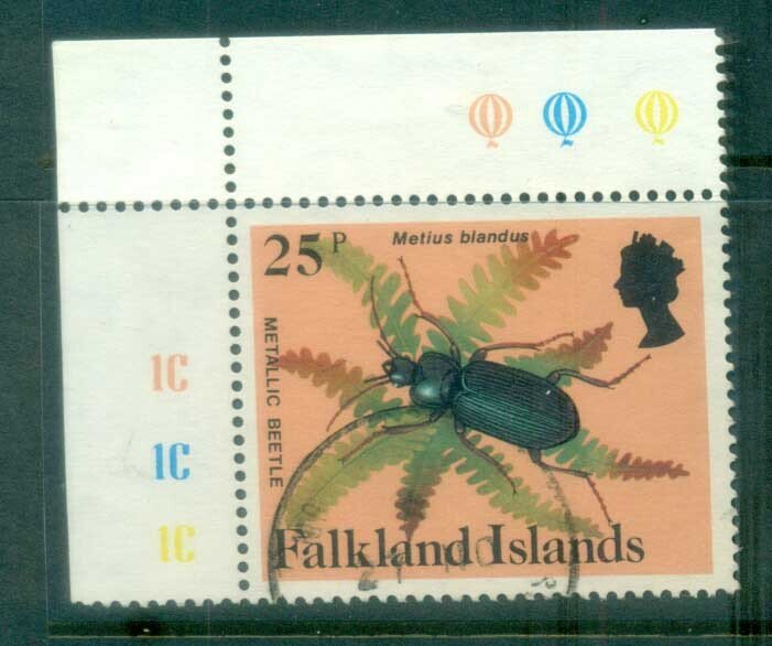 Falkland Is 1984 Insects & Spiders 25p FU lot77809