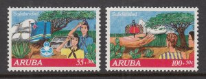 Aruba B27-B28 MNH VF