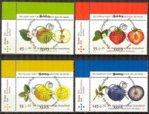 Germany 2010 Fruits Berries Mi. 2769/72 Used CTO