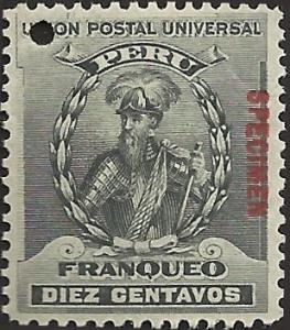 PERU SPECIMEN