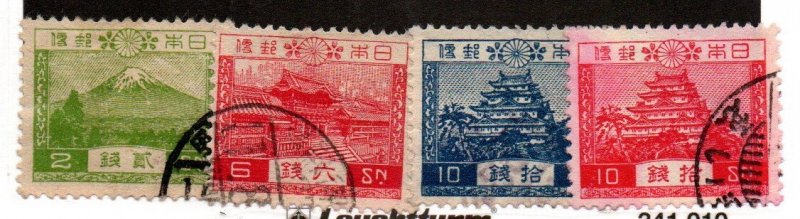 Japan 194-197 Used