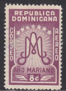 Dominican Republic C87 Ano Mariano Initials 1954