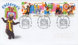 1999 Australia Childrens TV (Scott 1748-52) Official FDC