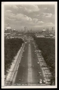 Germany 1942 Berlin Ost West Achse East West Axis  RPPC Card G90434