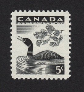 LOON, DUCK = Canada 1957 #369 MNH