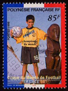 French Polynesia SG#834 Used - 1998 85f.  - Natives