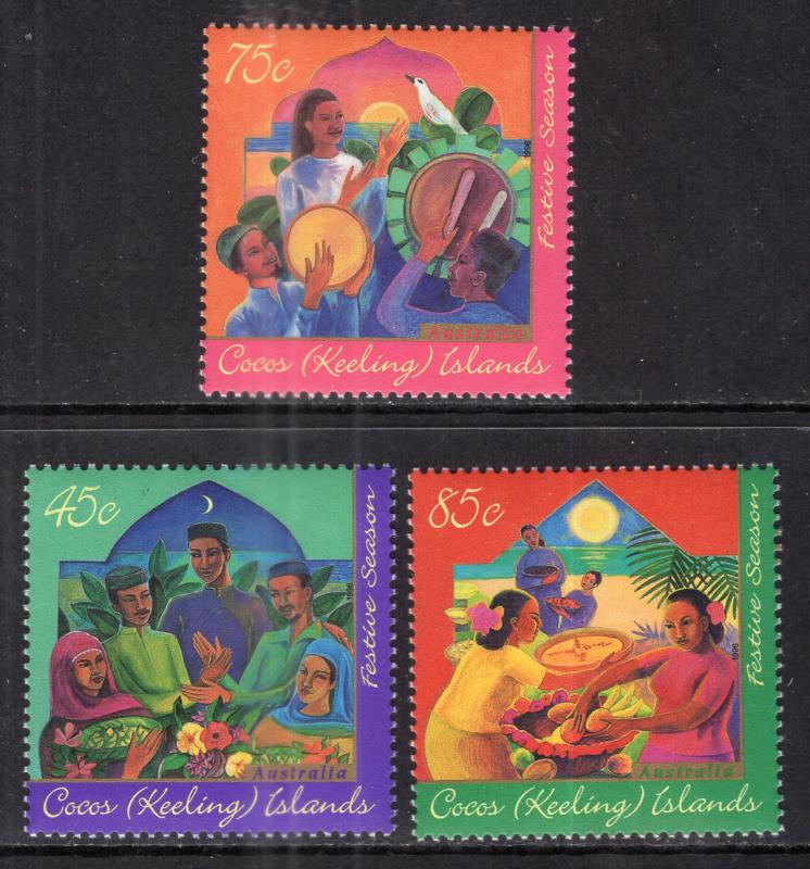 Cocos Keeling Islands 316-318 MNH VF