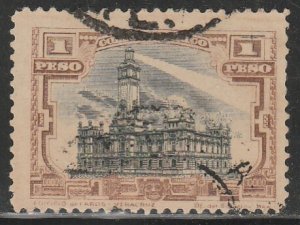 MEXICO 513, $1P VERACRUZ LIGHTHOUSE. USED. VF. (1255)