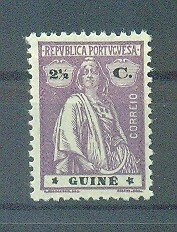 Portuguese Guinea sc# 166 (3) mh cat value $.25