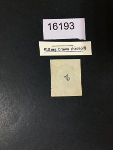 US STAMPS # 10 USED VF CAT. $190 LOT #16193
