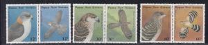 Papua New Guinea # 621a, 623a, 625a, Birds of Prey, Used Set, 1/2 Cat.