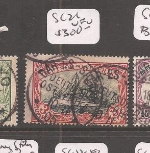 German East Africa SC 21 VFU (7cga)