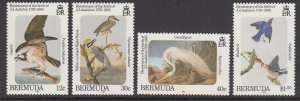 Bermuda 465-8 Audubon Birds mnh