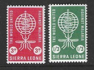 Sierra Leone 225-226   MNH  SCV $.50