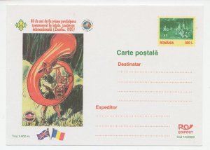 Postal stationery Romania 2000 International Camp - Scout and Guide