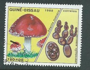Guinea -Bissau #768 Mushroom (U) CV $0.70
