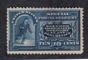 E4 VF-XF used very light cancel with nice color cv $ 110 ! see pic ! 