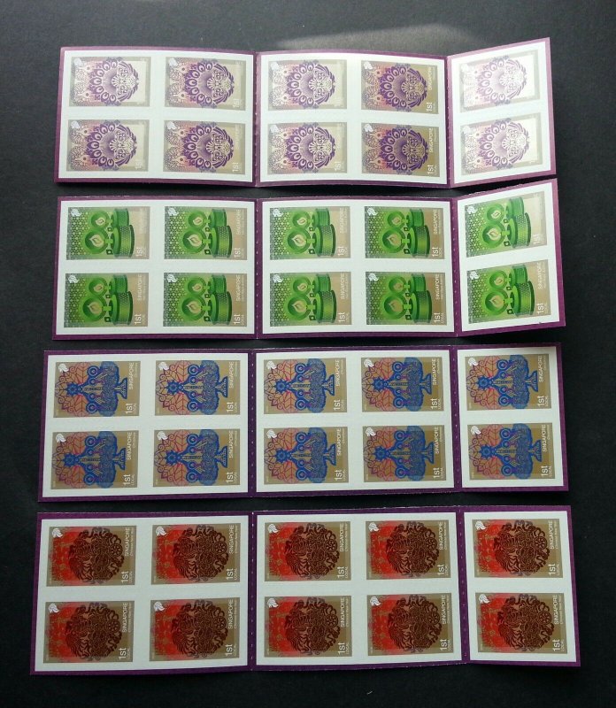 Singapore Festivals 2010 Christmas Diwali Chinese New Year (booklet set) MNH