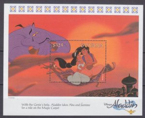 1993 Guyana 4503/B371 Disney - Aladdin on a carpet plane 6,50 €