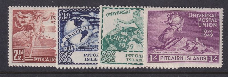 Pitcairn Islands, Scott 13-16 (SG 13-16), mostly MLH