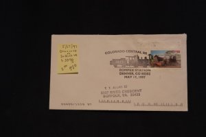 Scott US 3090 on cover Denver CO to Suffolk, VA (#920)