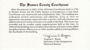 COURTHOUSE, RETURN DAY, GEORGETOWN, DE 1994   FDC11117