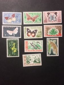 Malagasy Republic sc 306-315 MNH comp set