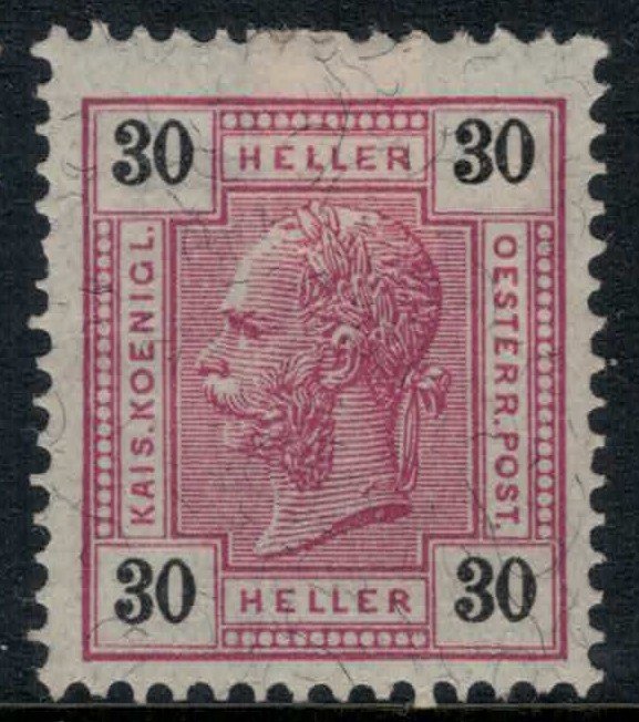 Austria #100*  CV $55.00 Fresh, vibrant stamp