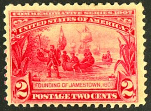 U.S. #329 MINT OG LH