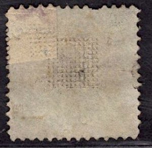 US Stamp #120 USED Repaired with faults. SCV $600