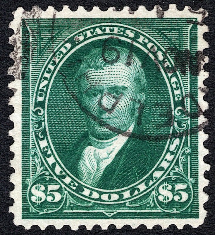 Scott 278, Graded 80 Cert, GORGEOUS STAMP!
