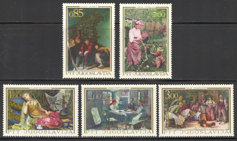 Yugoslavia Scott 895-99 Mint/Unused OG - 1967 Day of the Republic - SCV $9.00